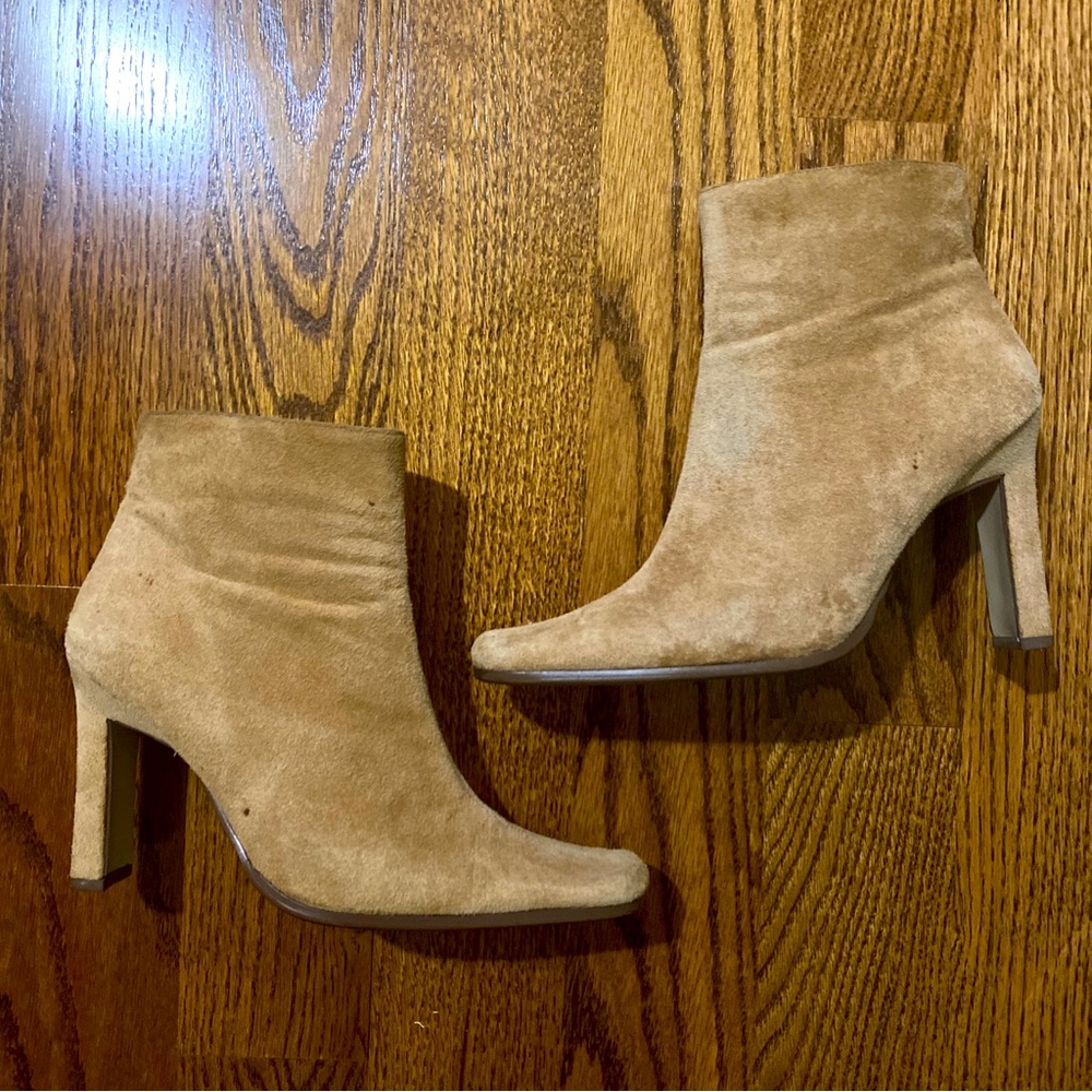 Vintage Y2K Early 2000s Suede Boots